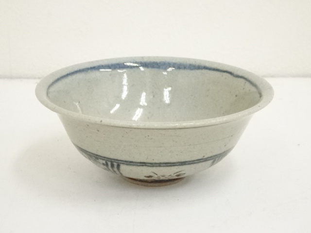 JAPANESE TEA CEREMONY / TEA BOWL CHAWAN / SHIBUKUSA WARE / AKA-E / ARTISAN WORK